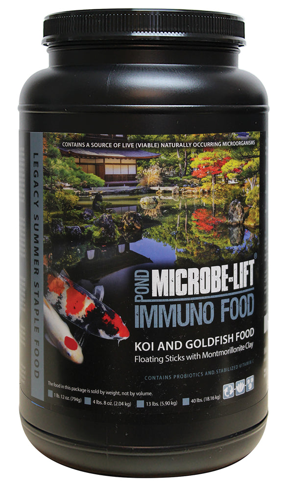 Microbe-Lift® Legacy Immuno Fish Food with Montmorillonite Clay