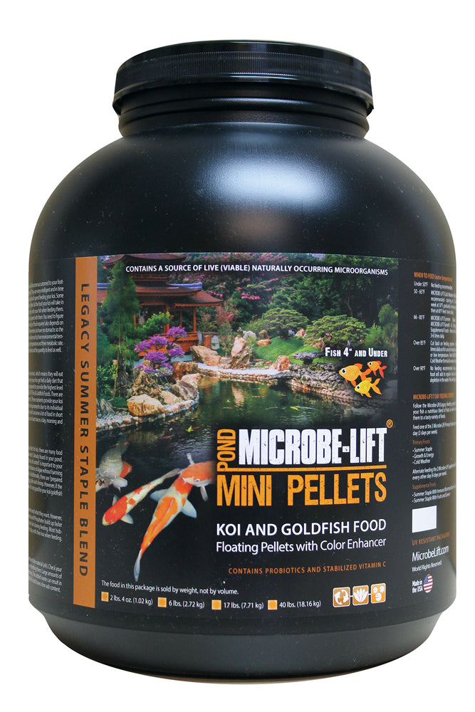 Microbe-Lift® Legacy Mini Pellets Floating Fish Food