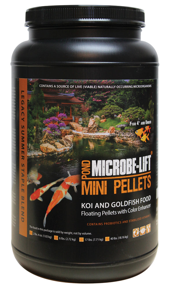 Microbe-Lift® Legacy Mini Pellets Floating Fish Food