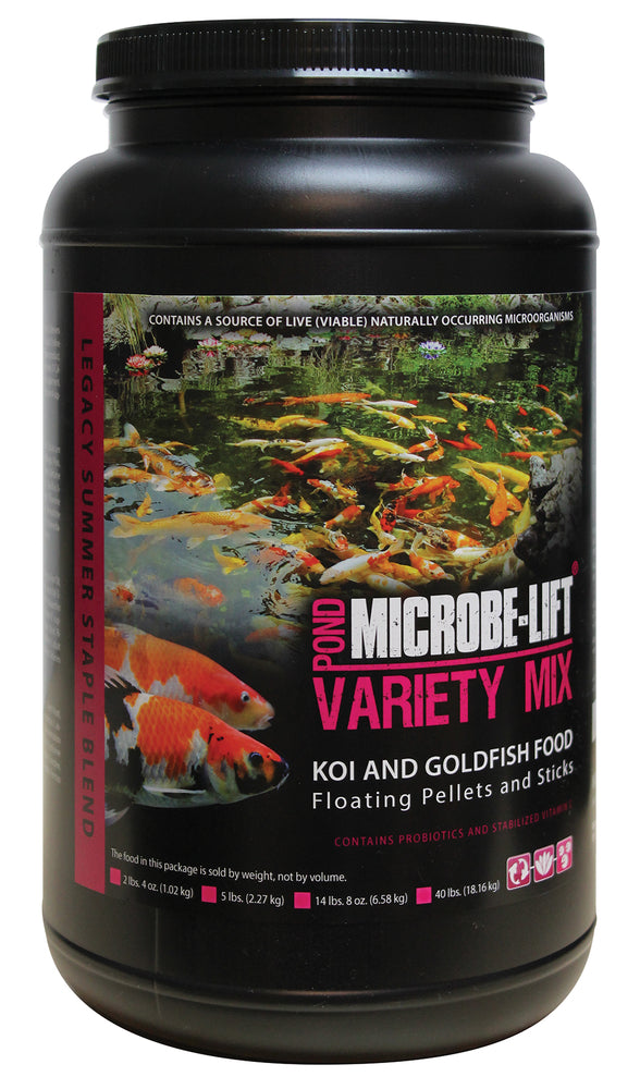 Microbe-Lift® Legacy Variety Mix Floating Koi & Goldfish Food