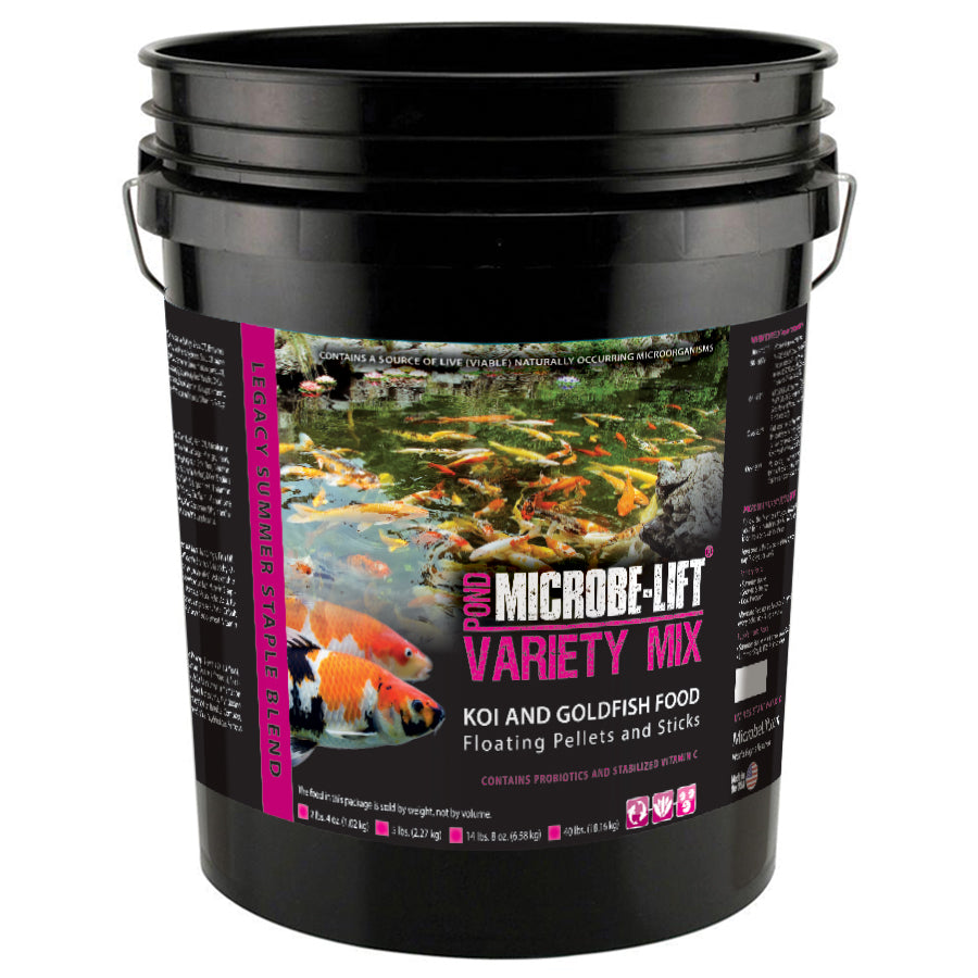 Microbe-Lift® Legacy Variety Mix Floating Koi & Goldfish Food
