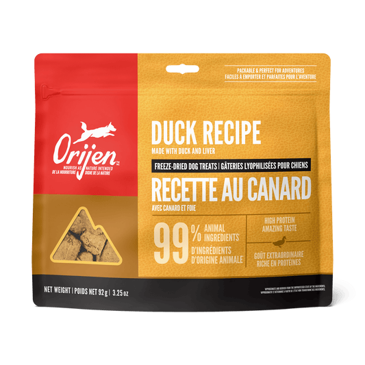 Orijen Freeze-Dried Dog Treats Free-Run Duck Formula