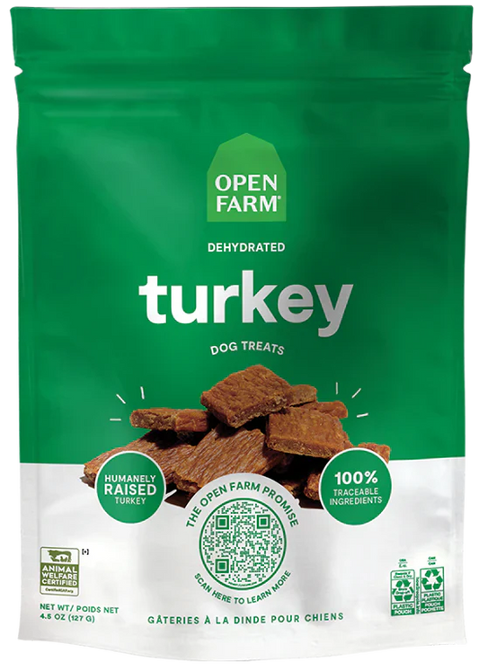 Open Farm Dog Treat Dehydrated Turkey *SPECIAL ORDER*