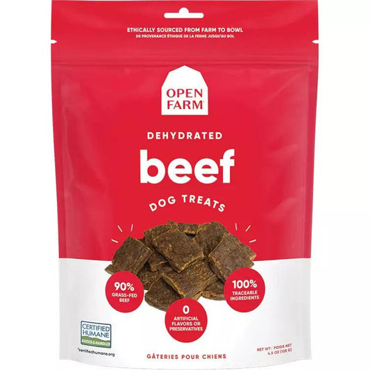 Open Farm Dog Treats Dehydrated Beef