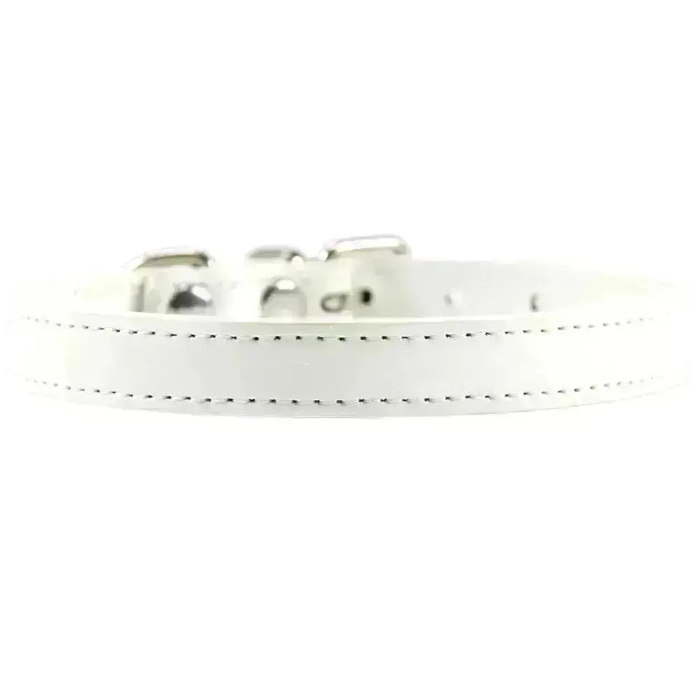 Personalized Leather Cat Collar GROOMY