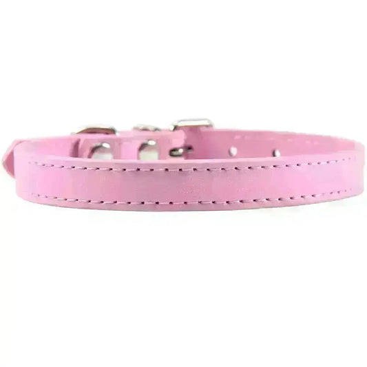 Personalized Leather Cat Collar GROOMY