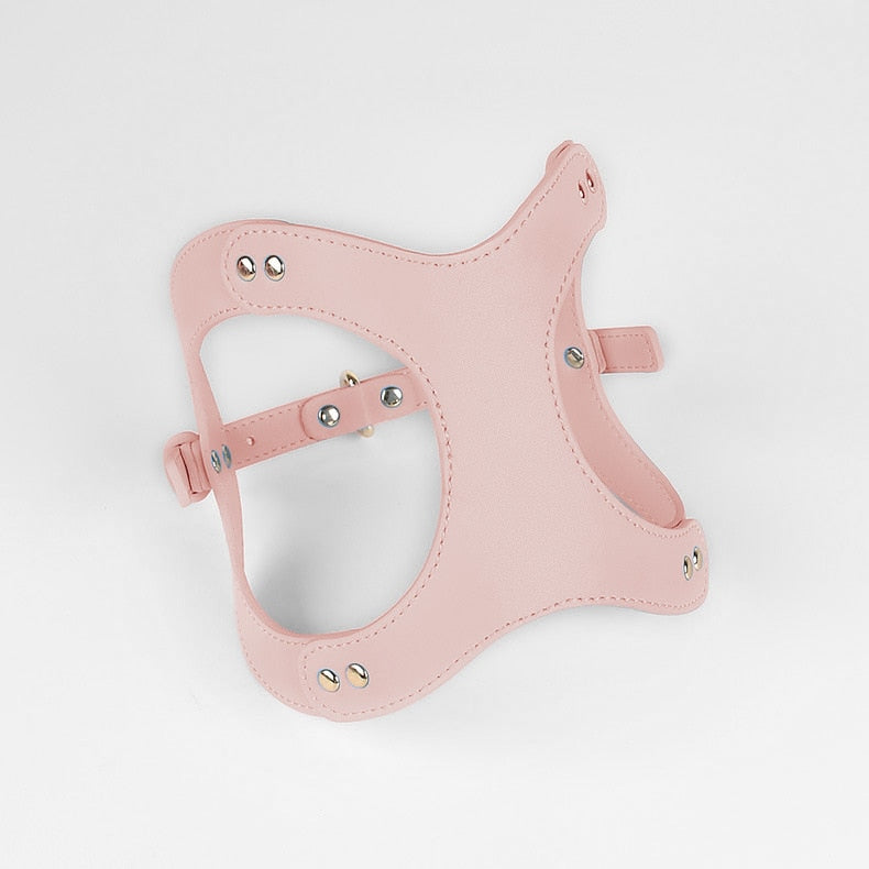 Kitten Puppy Harness Leash Set Adjustable Soft Leather Breathable Dogs Vest Harness Leads Pet Clothes for Small Dogs Chihuahua GROOMY