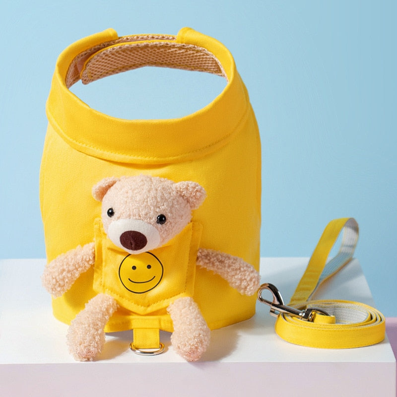 Pocket Bear Pet Vest Harness and Leash GROOMY