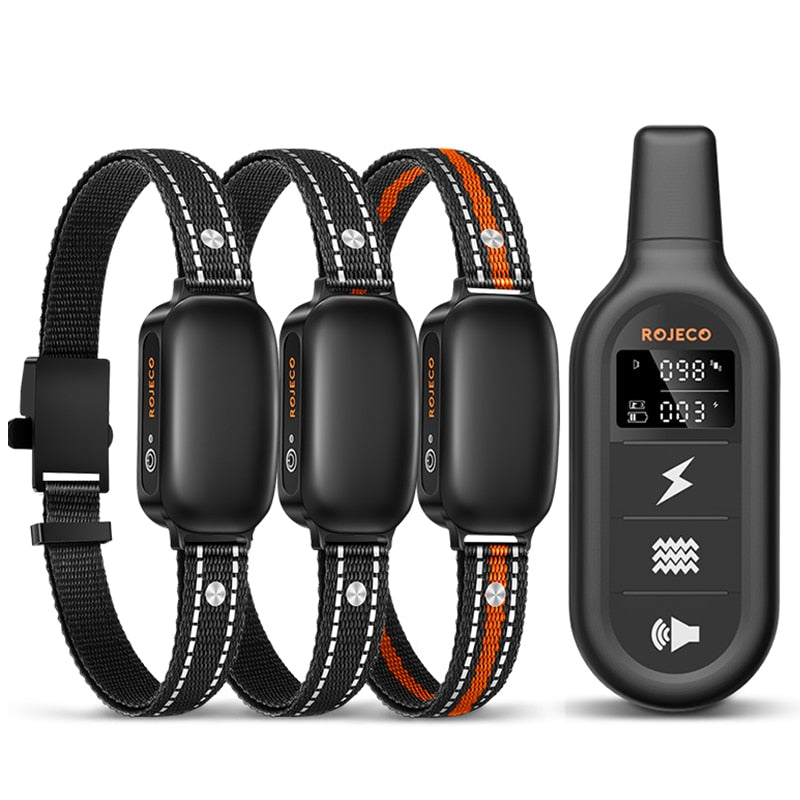 Waterproof Electric Dog Training Collar 3300ft Remote Control GROOMY