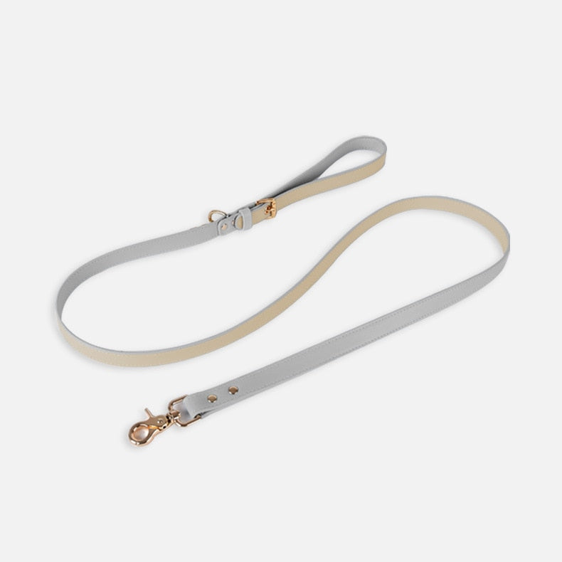 Kitten Puppy Harness Leash Set Adjustable Soft Leather Breathable Dogs Vest Harness Leads Pet Clothes for Small Dogs Chihuahua GROOMY