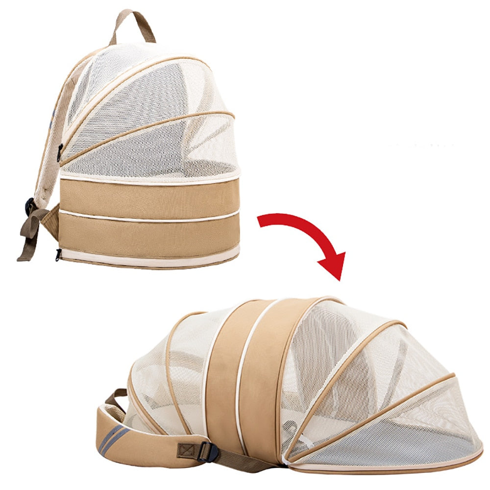 Transparent Expandable Pet Carrier GROOMY