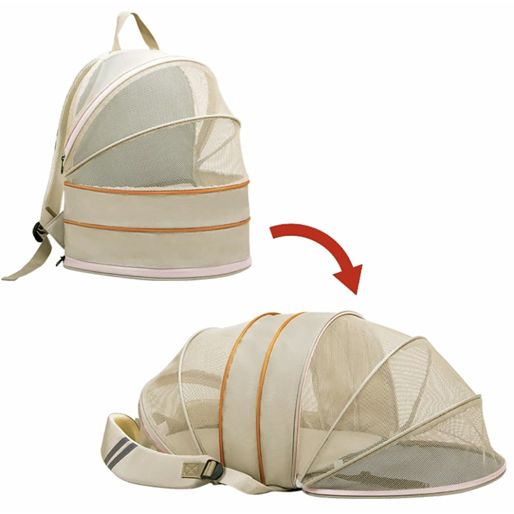 Transparent Expandable Pet Carrier GROOMY