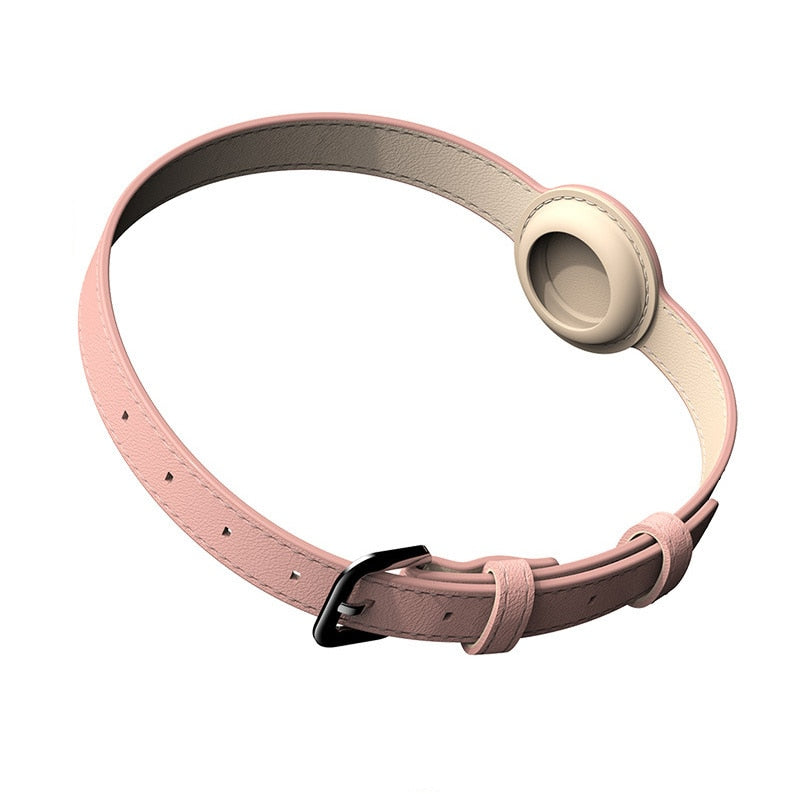 AirTag Leather Collar - Type E GROOMY