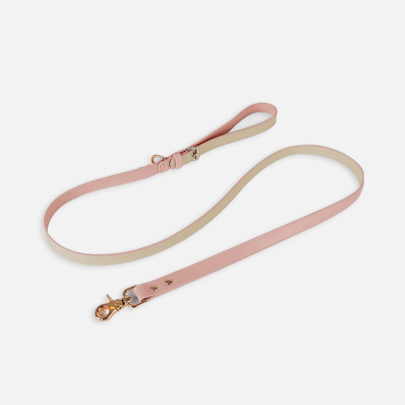 Kitten Puppy Harness Leash Set Adjustable Soft Leather Breathable Dogs Vest Harness Leads Pet Clothes for Small Dogs Chihuahua GROOMY