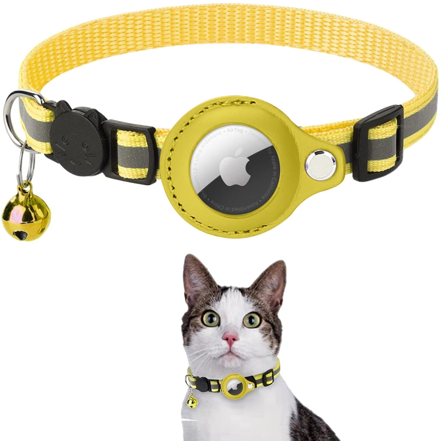 AirTag Cat Collar - GPS Finder & Anti-Lost GROOMY