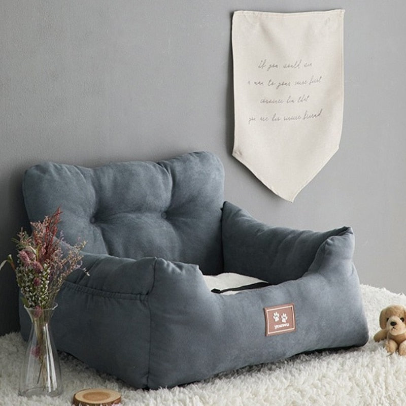 Travel Car Pet Bed Seatbelt GROOMY