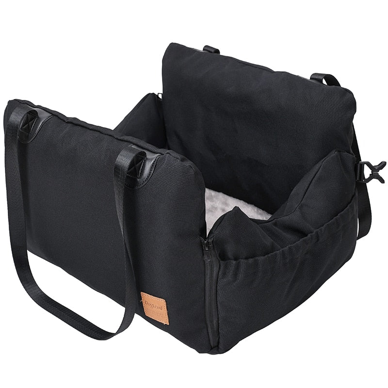 Dog Car Seat Belt Bed for Small Dogs GROOMY