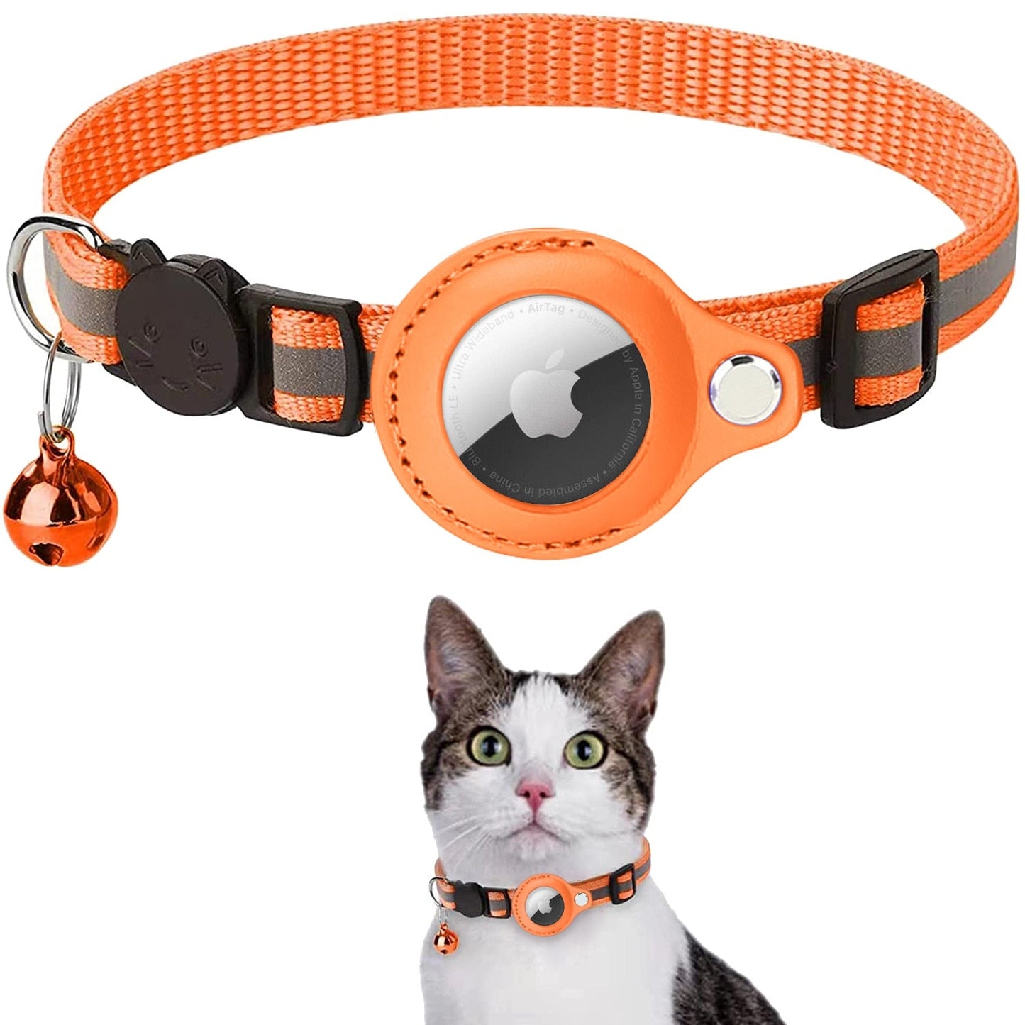 AirTag Cat Collar - GPS Finder & Anti-Lost GROOMY