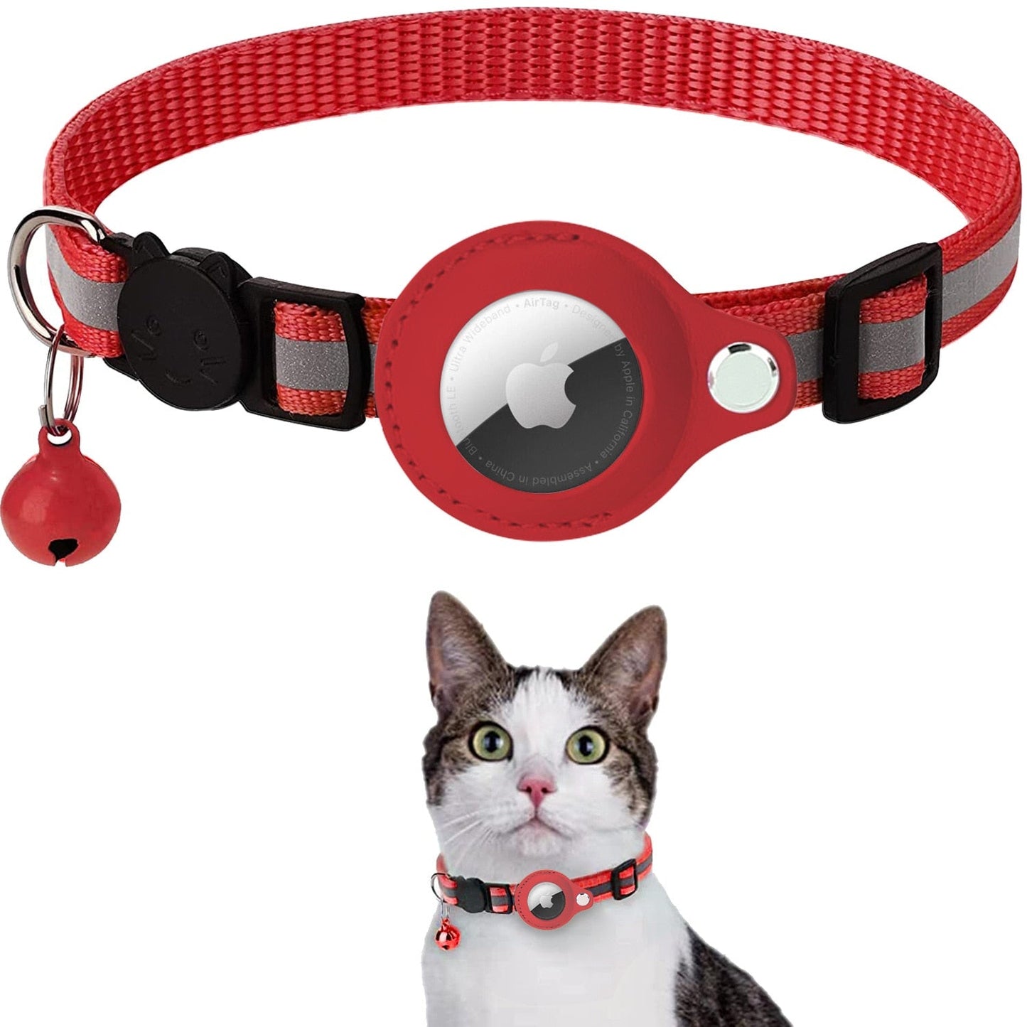 AirTag Cat Collar - GPS Finder & Anti-Lost GROOMY
