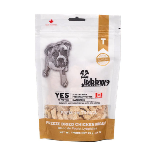 Tubby K9 Tasty Dog Treats Freeze Dried Chicken