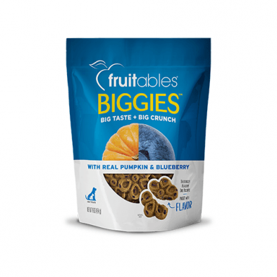 Fruitables Biggies Dog Treats Pumpkin & Blueberry