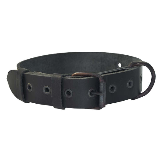 Thick Leather Dog Collar