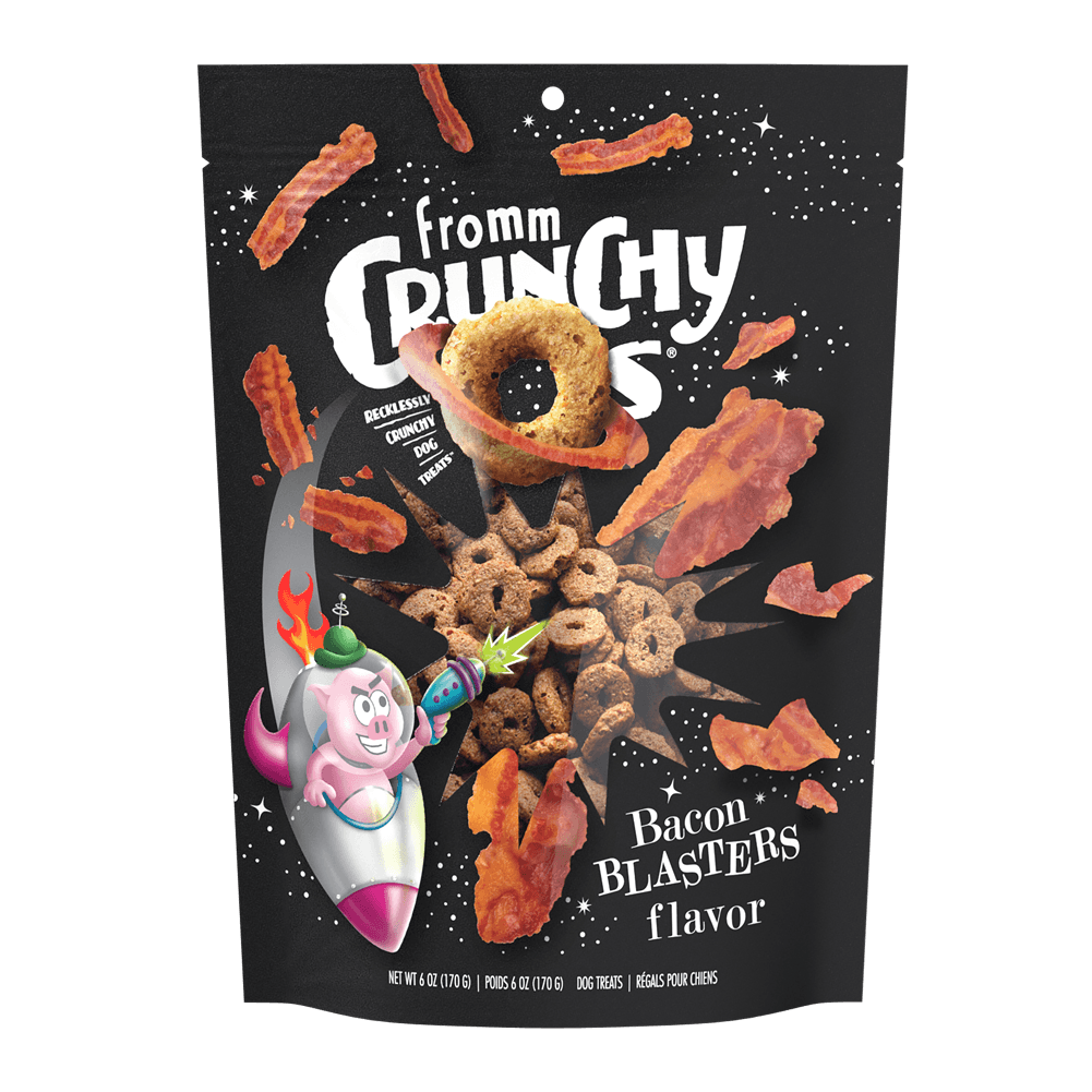 Fromm Crunchy O's Bacon Blasters Dog Treats