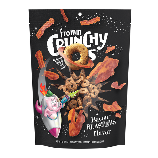 Fromm Crunchy O's Bacon Blasters Dog Treats