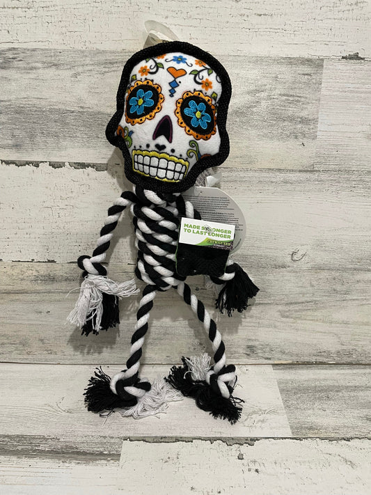 Go Dog Sugar Skull Rope Toy