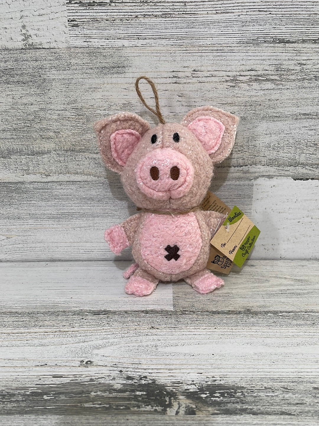 Spunky Pup Woolies Mini Pig