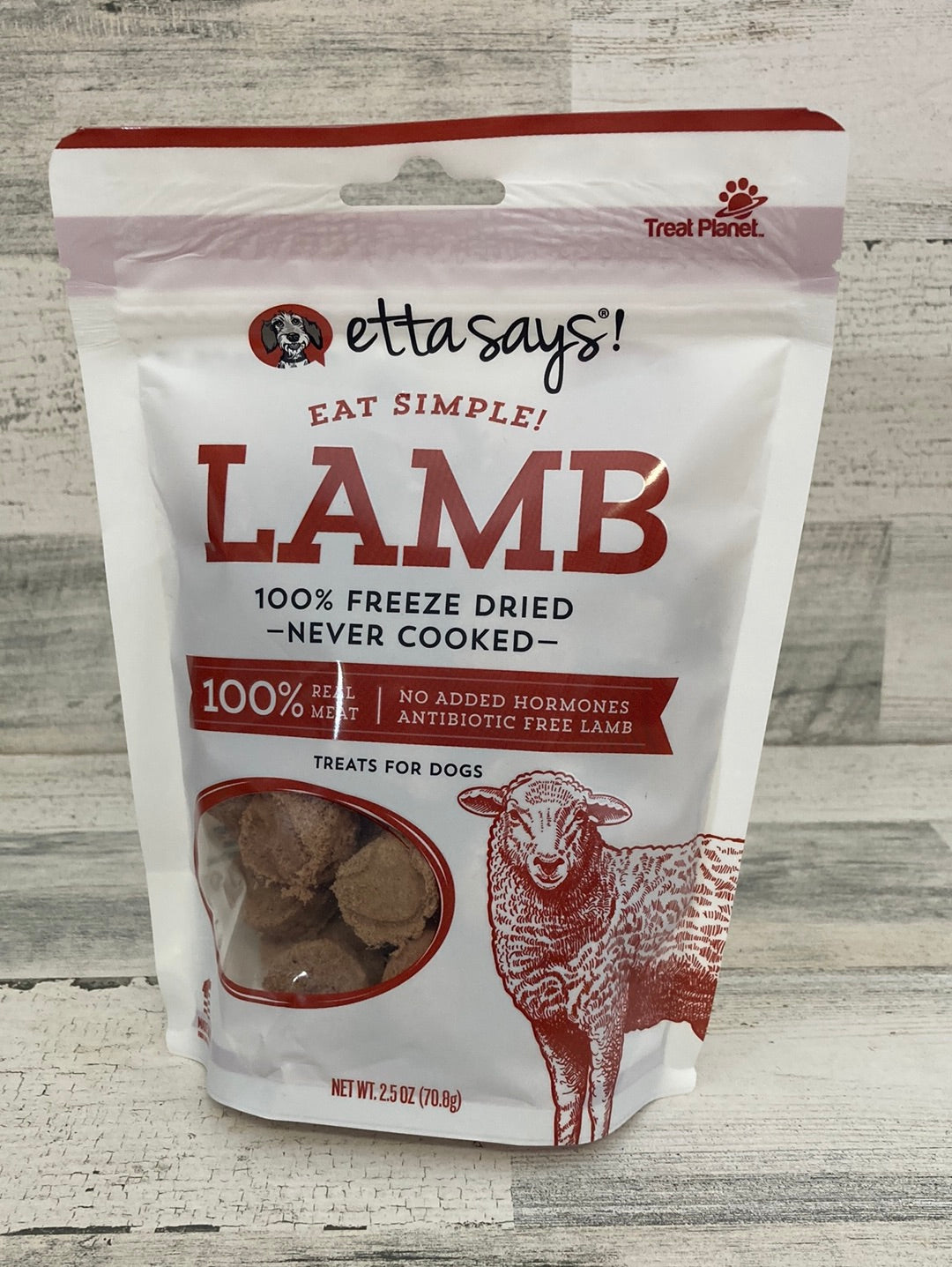 Etta Says Simple Lamb Treat 2.5oz